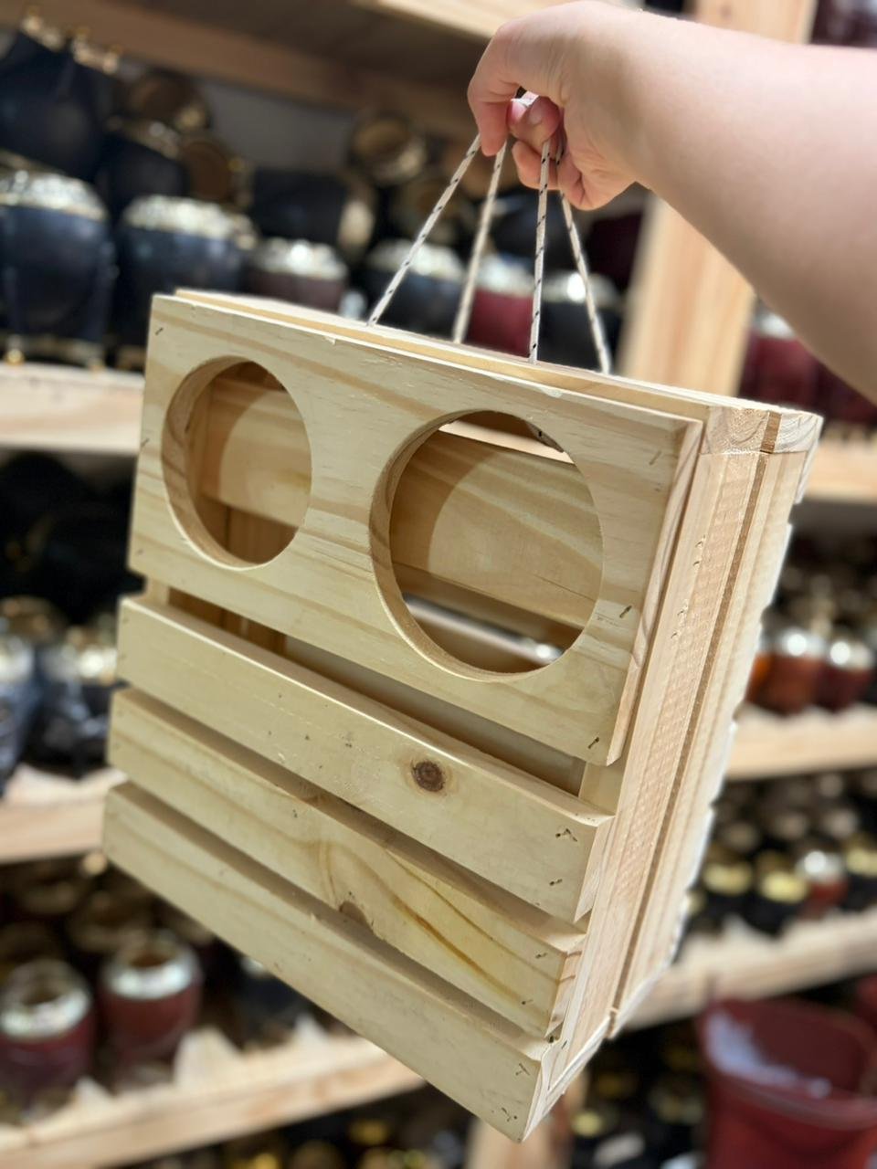 MESA 2 EN 1 DE MADERA