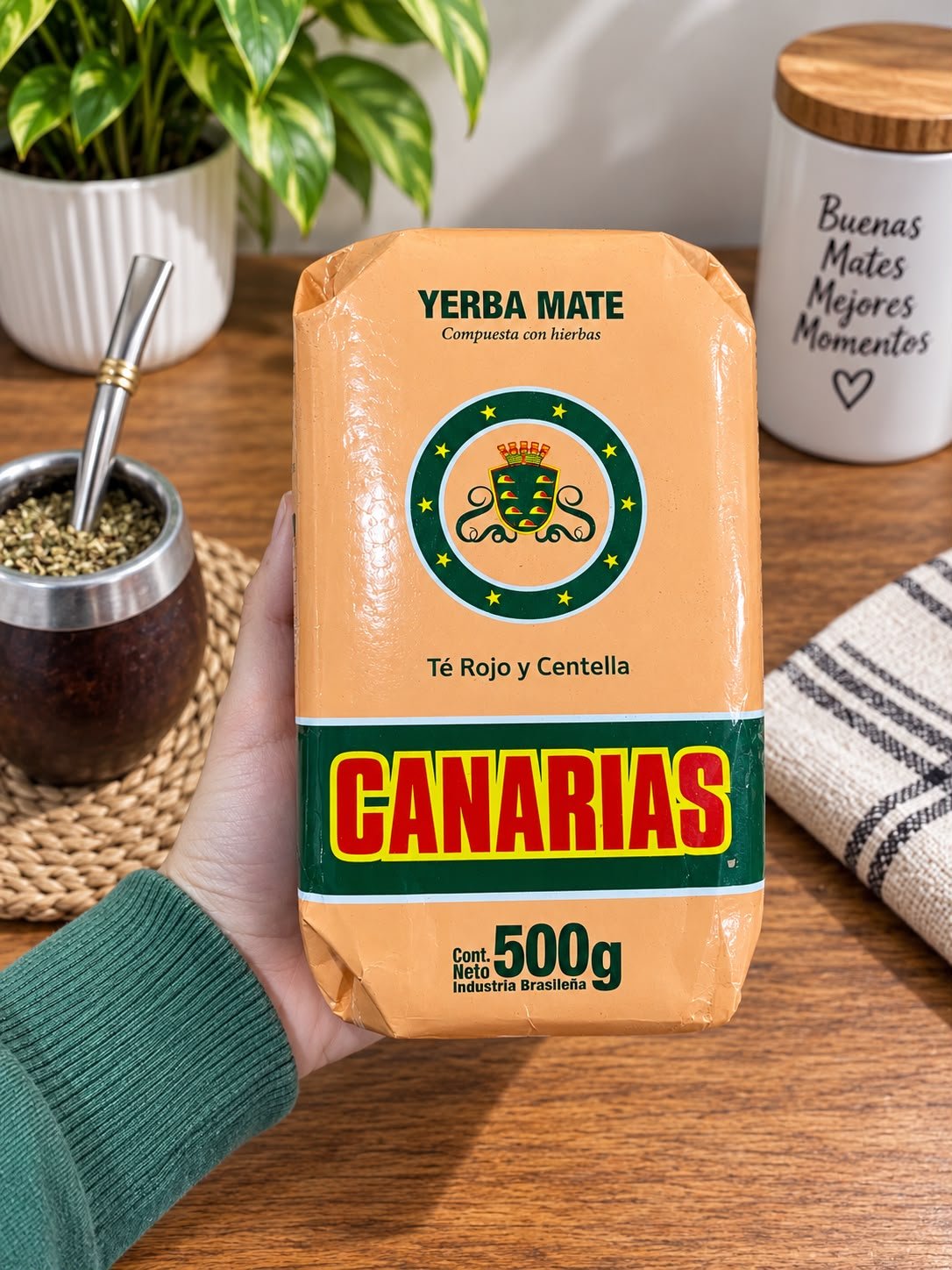 CANARIAS TÉ ROJO Y CENTELLA