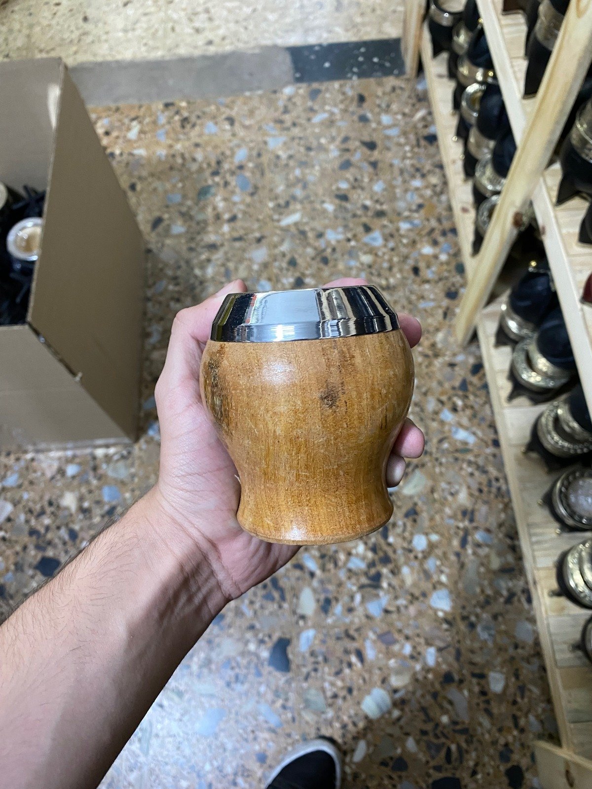 TORPEDO DE ALGARROBO VIROLA DE ACERO