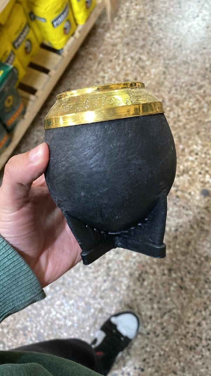 TORPEDO GUARDA DE BRONCE CINCELADO