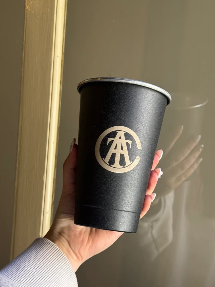 VASO FERNETERO NEGRO 1L GRABADO TALLERES DE CÓRDOBA